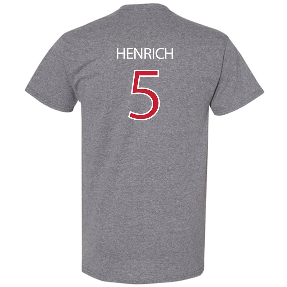 Montclair State - NCAA Football : Luke Henrich - Classic Shersey T-Shirt-1