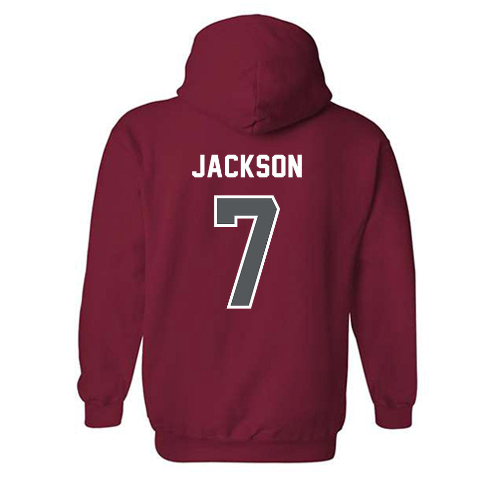 Montclair State - NCAA Football : Tyler Jackson - Classic Shersey Hooded Sweatshirt-1