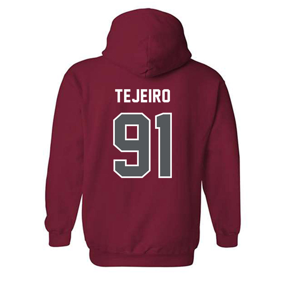 Montclair State - NCAA Football : Jose Tejeiro - Classic Shersey Hooded Sweatshirt-1