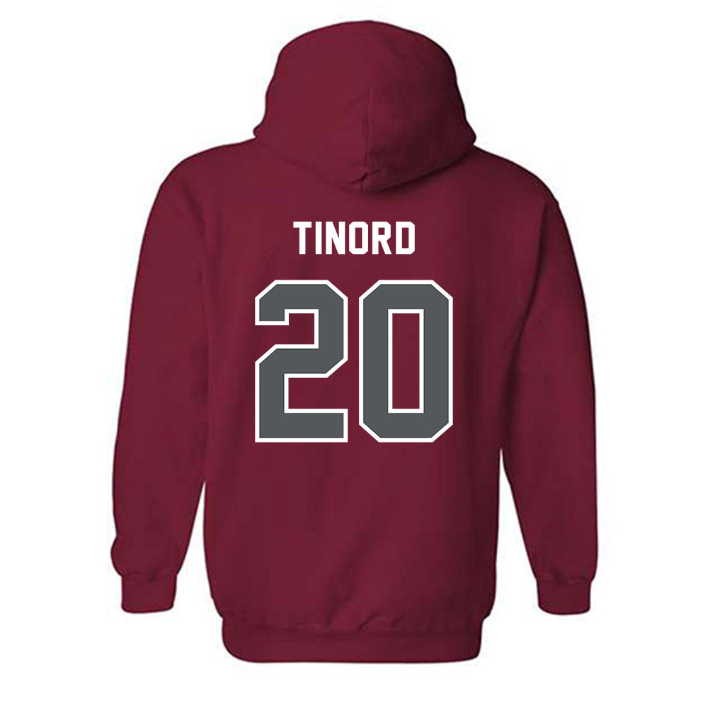 Montclair State - NCAA Football : Bernie Tinord - Classic Shersey Hooded Sweatshirt-1