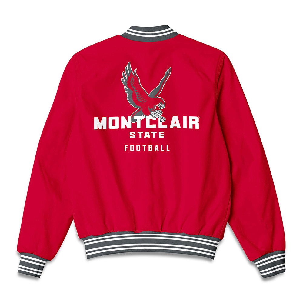 Montclair State - NCAA Football : Jamal Williams - Bomber Jacket-1