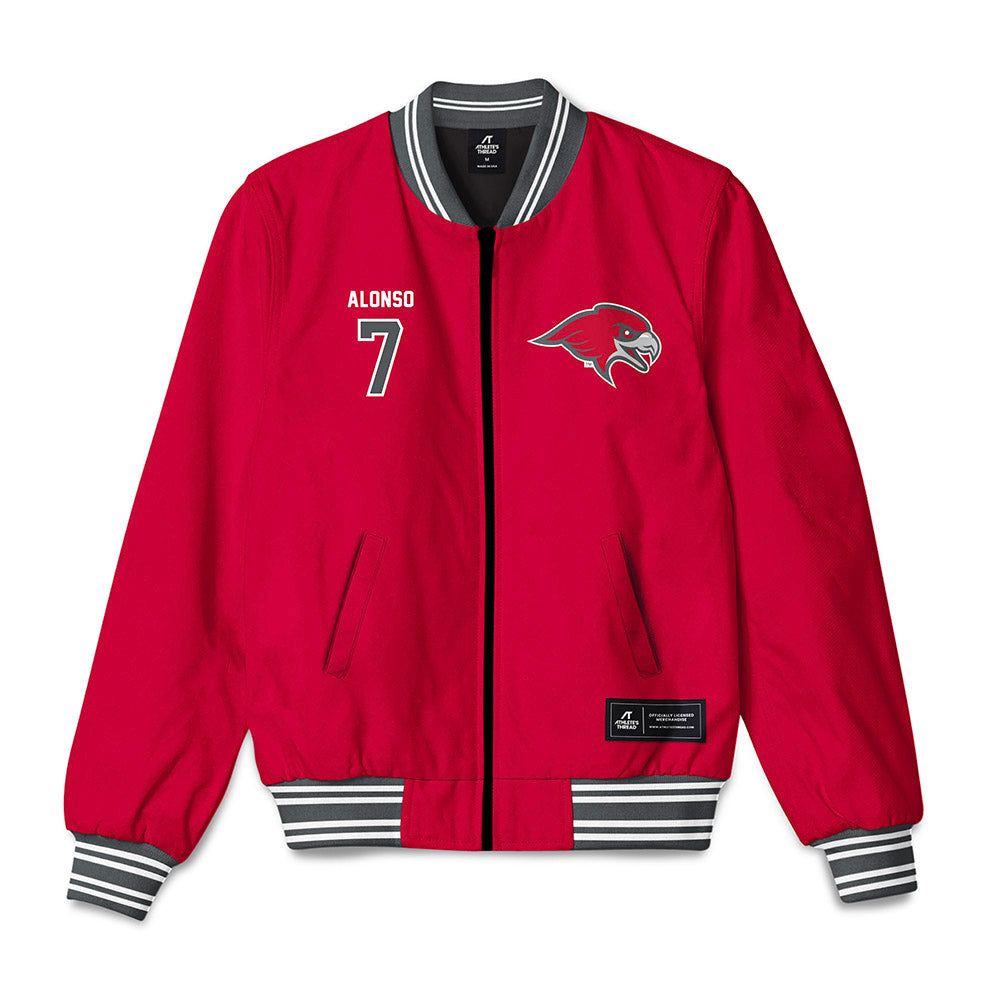 Montclair State - NCAA Softball : Sophia Alonso - Bomber Jacket-0