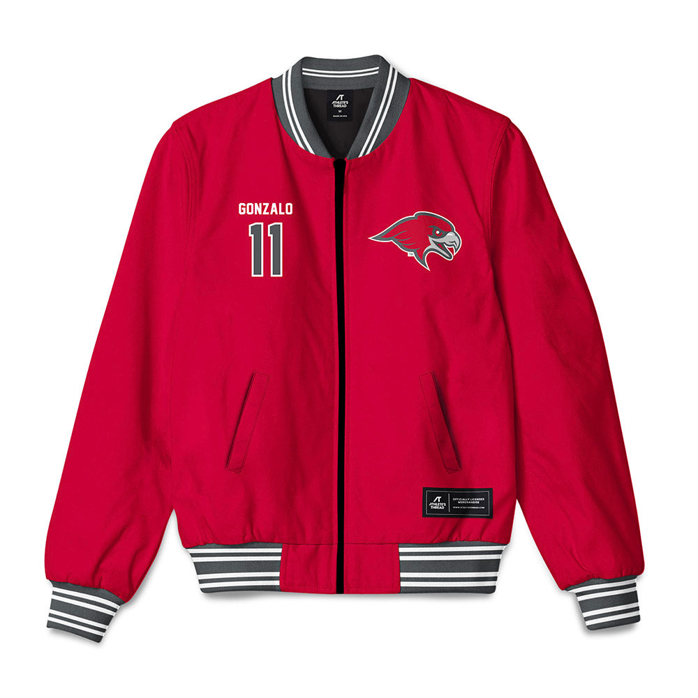 Montclair State - NCAA Baseball : Chris Gonzalo - Bomber Jacket-0