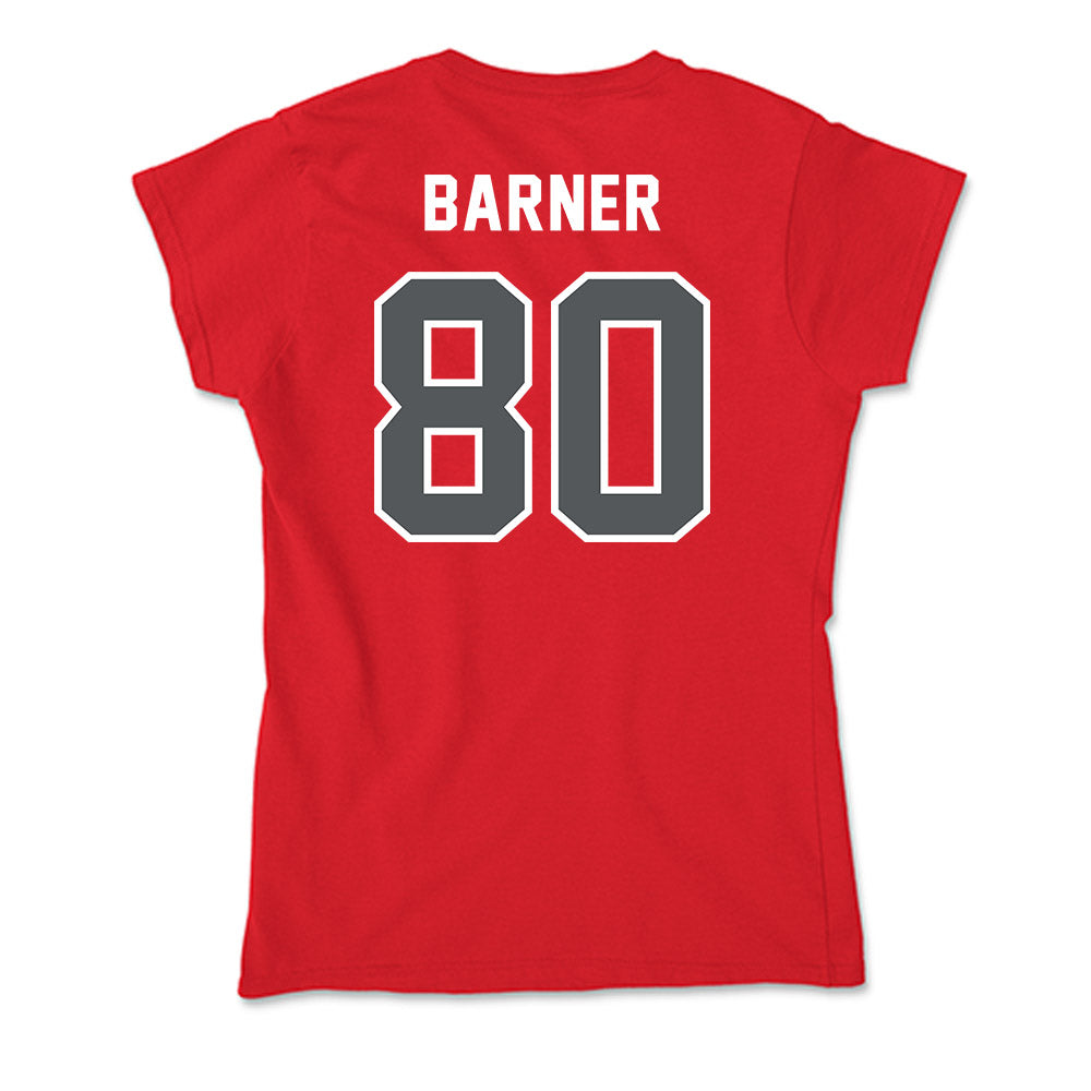 Montclair State - NCAA Football : Sincere Barner - Classic Shersey Soft Style Women’s T-Shirt-1