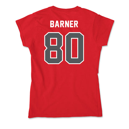 Montclair State - NCAA Football : Sincere Barner - Classic Shersey Soft Style Women’s T-Shirt-1
