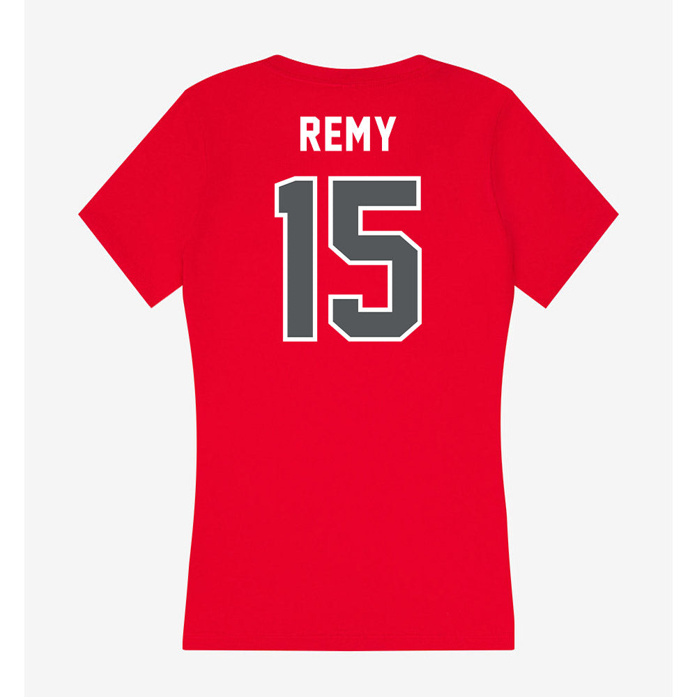 Montclair State - NCAA Football : Giovanni Remy - Classic Shersey Women's V-Neck T-Shirt-1