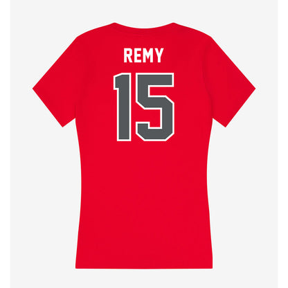 Montclair State - NCAA Football : Giovanni Remy - Classic Shersey Women's V-Neck T-Shirt-1