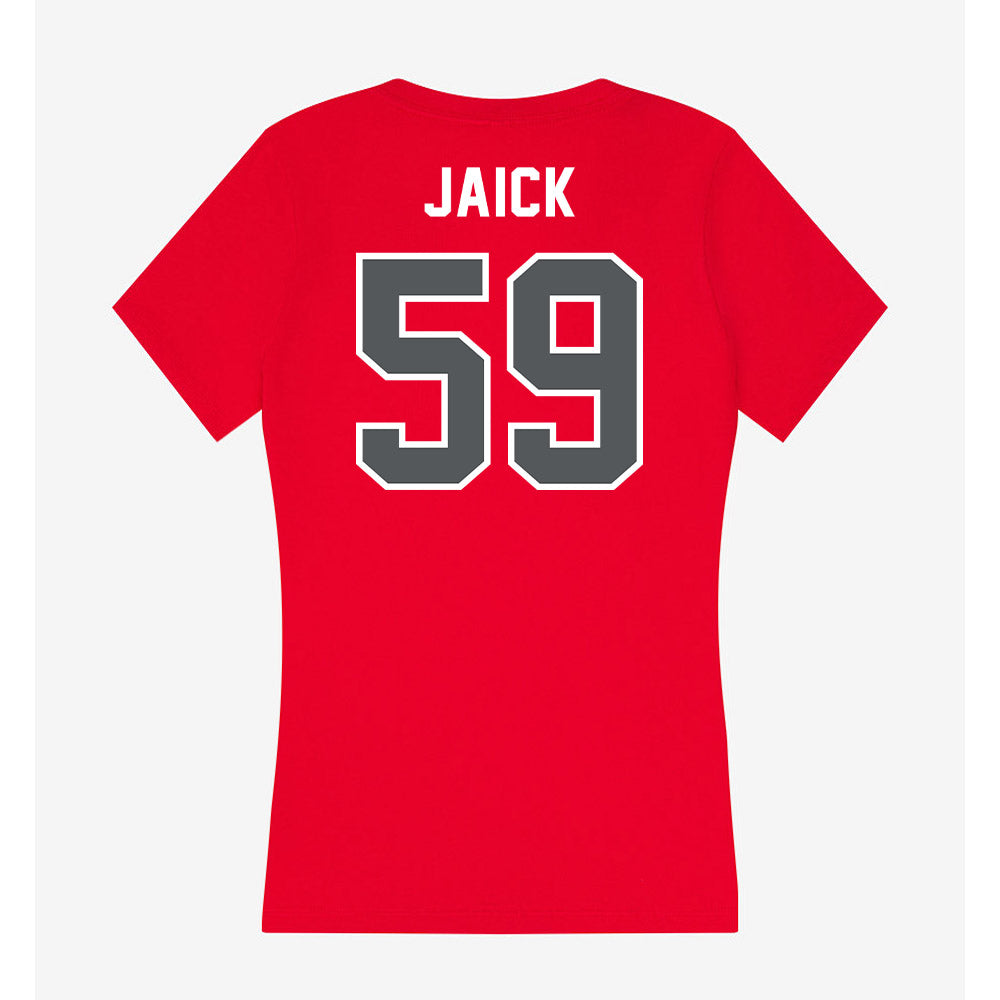 Montclair State - NCAA Football : Ryan Jaick - Classic Shersey Women's V-Neck T-Shirt-1
