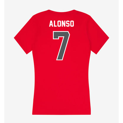Montclair State - NCAA Softball : Sophia Alonso - Classic Shersey Women's V-Neck T-Shirt-1
