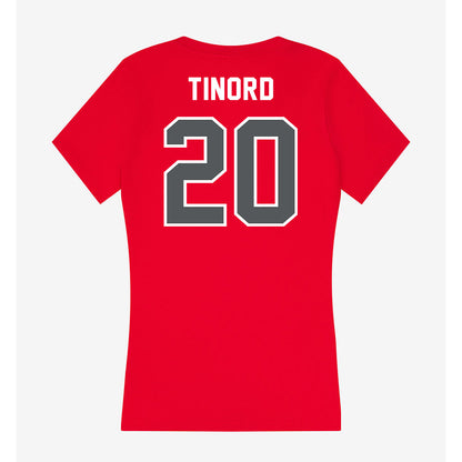 Montclair State - NCAA Football : Bernard Tinord - Classic Shersey Women's V-Neck T-Shirt-1