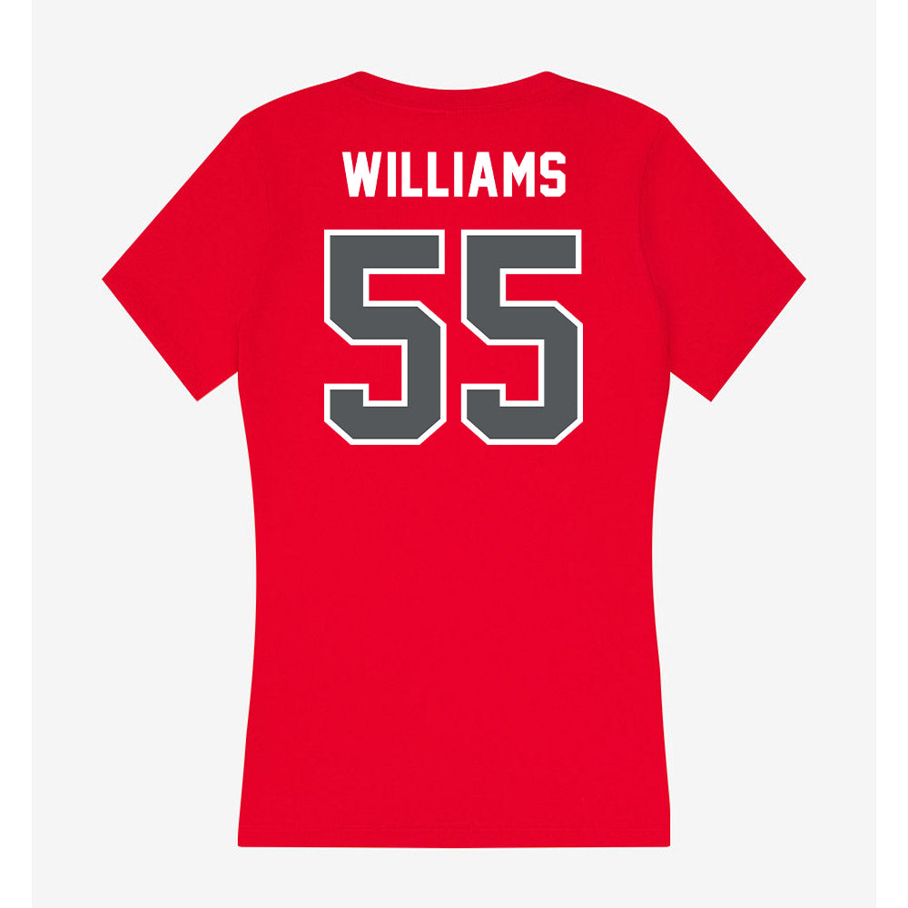 Montclair State - NCAA Football : Jamal Williams - Classic Shersey Women's V-Neck T-Shirt-1