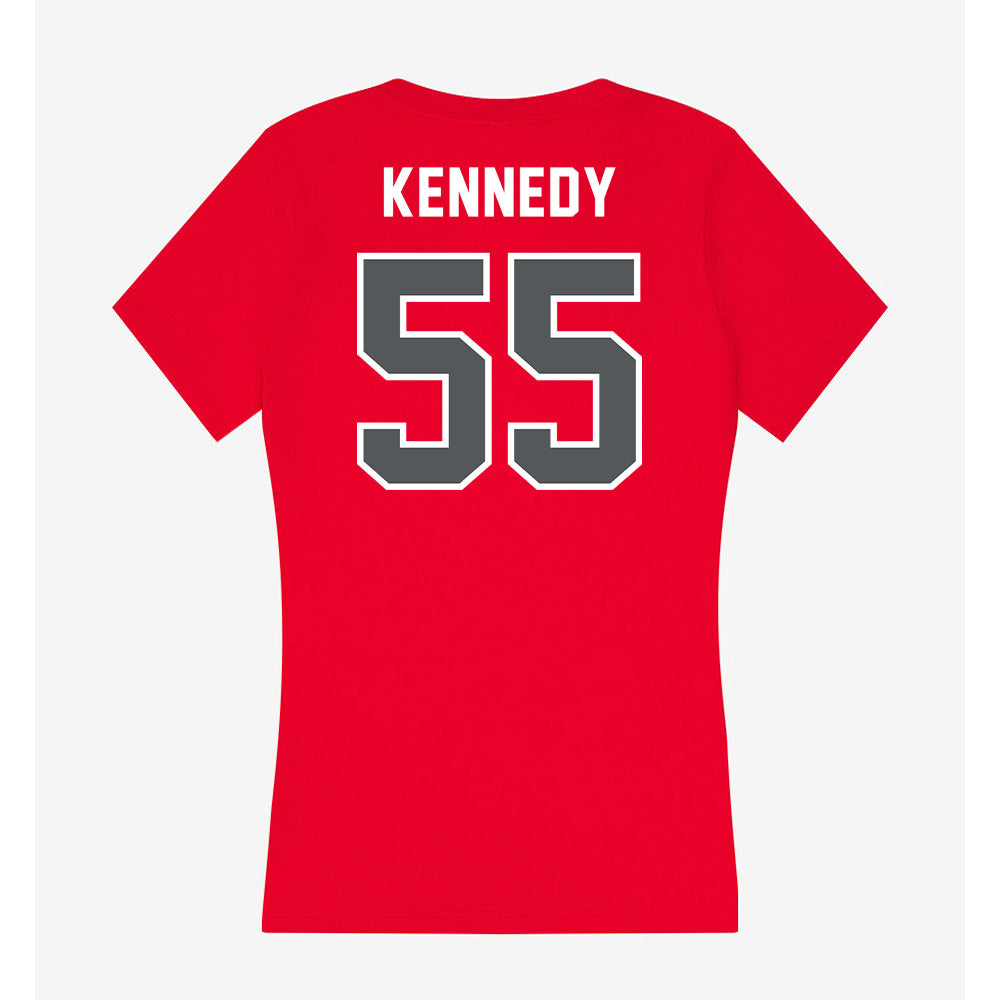 Montclair State - NCAA Football : Jakob Kennedy - Classic Shersey Women's V-Neck T-Shirt-1