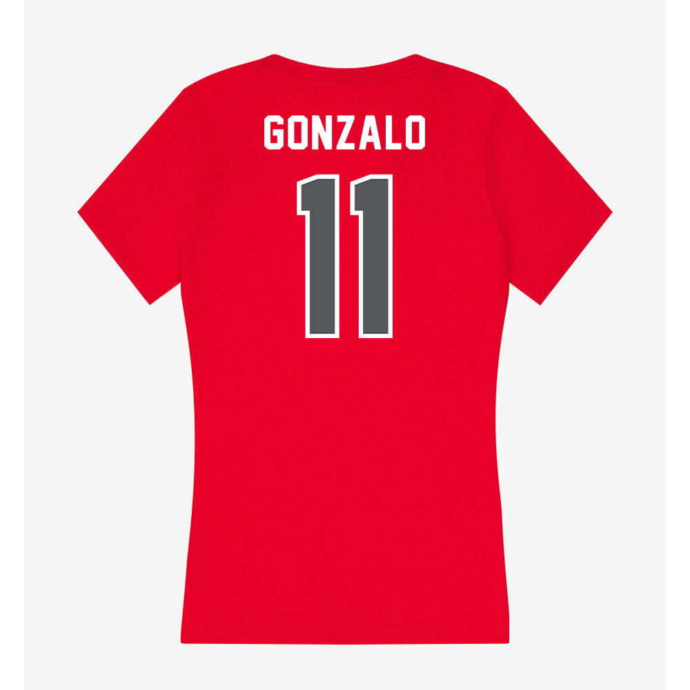 Montclair State - NCAA Baseball : Chris Gonzalo - Classic Shersey Women's V-Neck T-Shirt-1