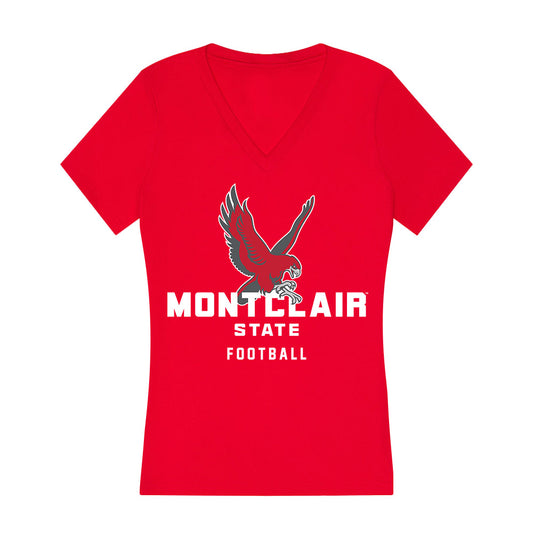 Montclair State - NCAA Football : Ryan Dougherty - Classic Shersey Women's V-Neck T-Shirt-0