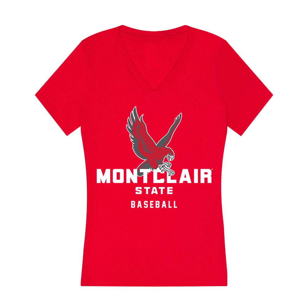 Montclair State - NCAA Baseball : Colin Dowlen - Classic Shersey Women's V-Neck T-Shirt-0