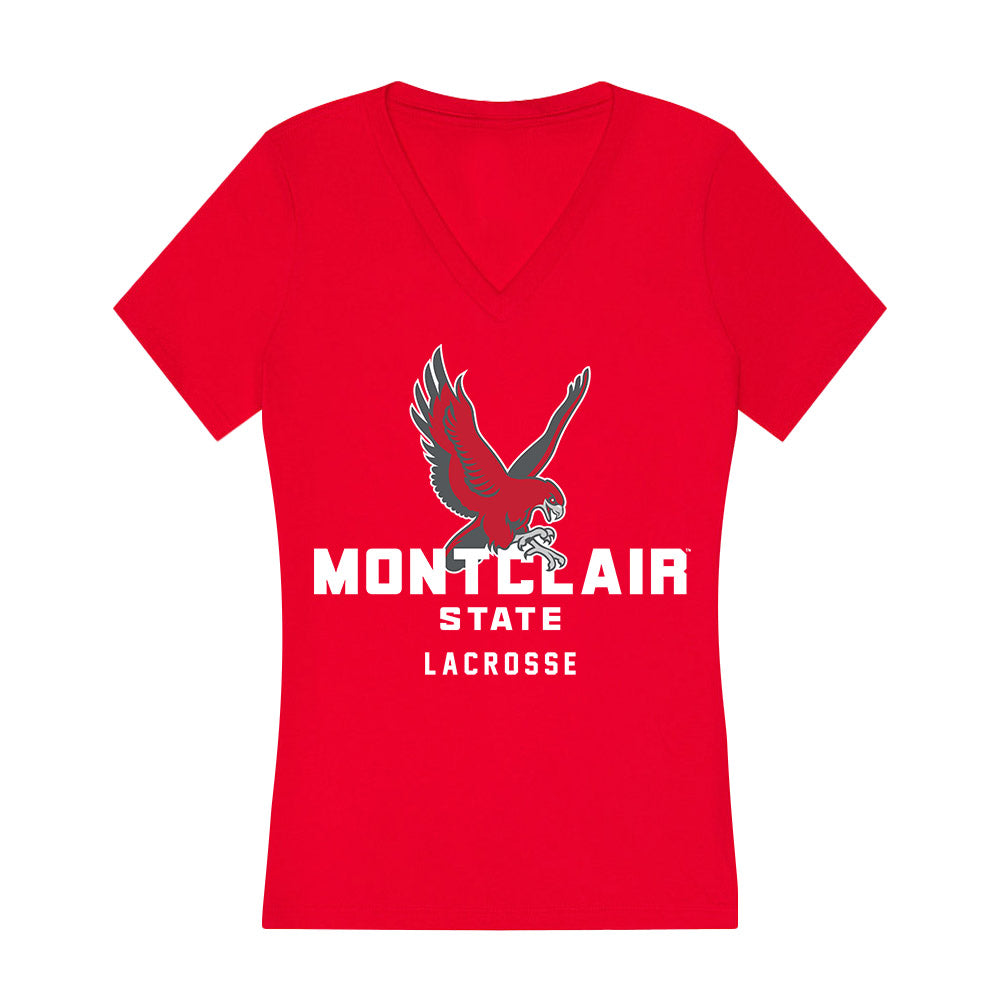 Montclair State - NCAA Men's Lacrosse : Brian Kelly - Classic Shersey Women's V-Neck T-Shirt-0