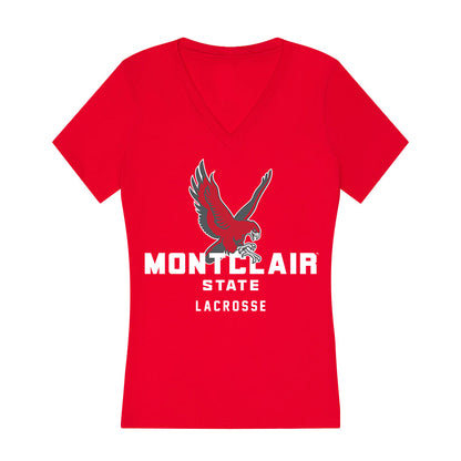 Montclair State - NCAA Men's Lacrosse : Brian Kelly - Classic Shersey Women's V-Neck T-Shirt-0