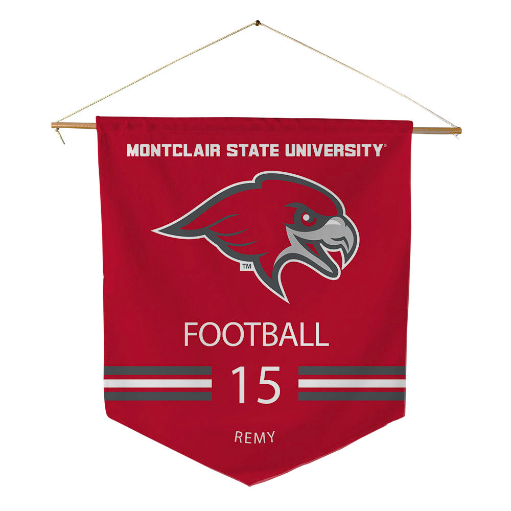 Montclair State - NCAA Football : Giovanni Remy - Pennant - 18" x 21"-0