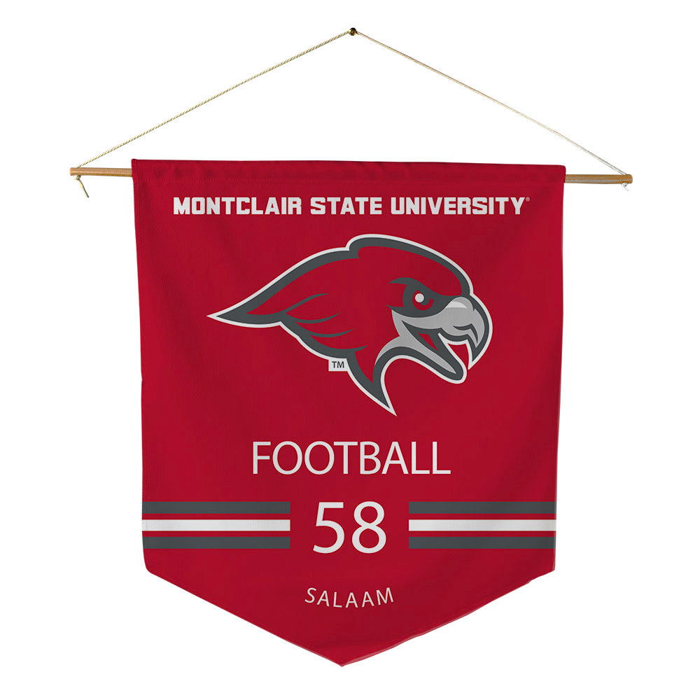 Montclair State - NCAA Football : Jahid Salaam - Pennant - 18" x 21"-0