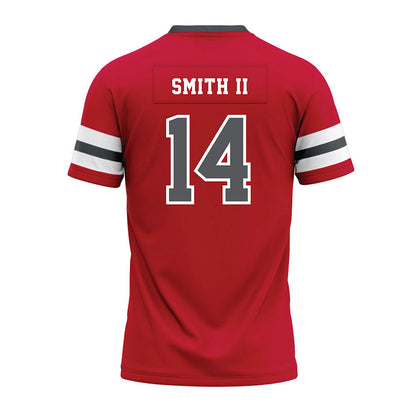Montclair State - NCAA Football : Shaun Smith II - Red Premium Football Jersey-1