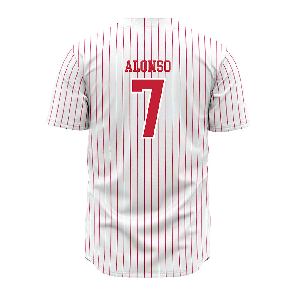 Montclair State - NCAA Softball : Sophia Alonso - Pinstripe Jersey-1