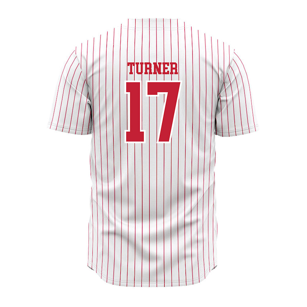 Montclair State - NCAA Softball : Zoe Turner - Pinstripe Jersey-1