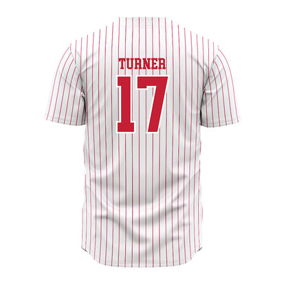 Montclair State - NCAA Softball : Zoe Turner - Pinstripe Jersey-1