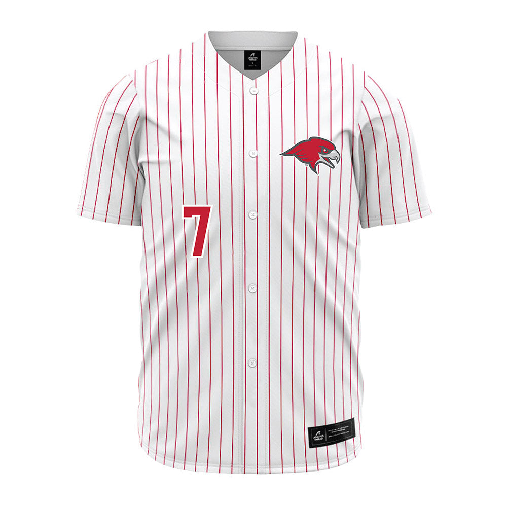 Montclair State - NCAA Softball : Sophia Alonso - Pinstripe Jersey-0