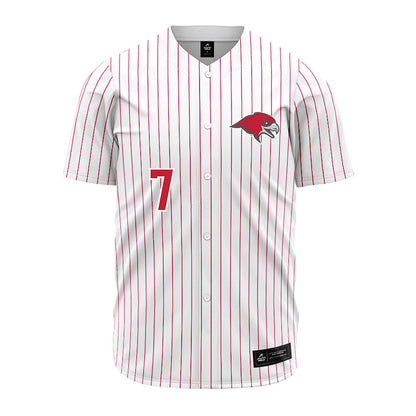 Montclair State - NCAA Softball : Sophia Alonso - Pinstripe Jersey-0