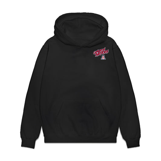 Arizona - NCAA Football : Cameron Barmore - Caricature Premium Hooded Sweatshirt-0