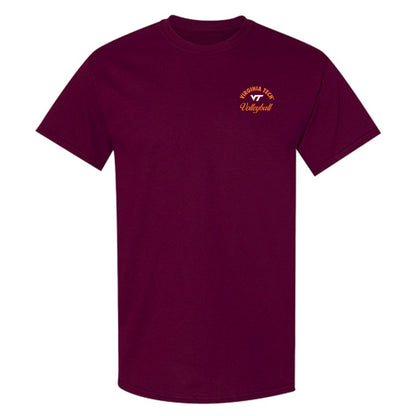 Virginia Tech - NCAA Women's Volleyball : Roster Shirt T-Shirt-0