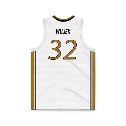 Emporia - NCAA Men's Basketball : Mason Wujek - White Basketball Jersey-1