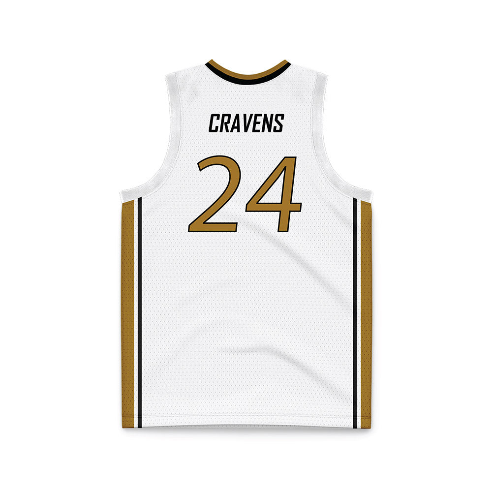 Emporia - NCAA Men's Basketball : Will Cravens - White Basketball Jersey-1
