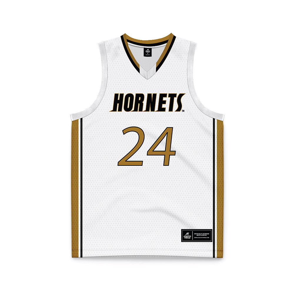 Emporia - NCAA Men's Basketball : Will Cravens - White Basketball Jersey-0