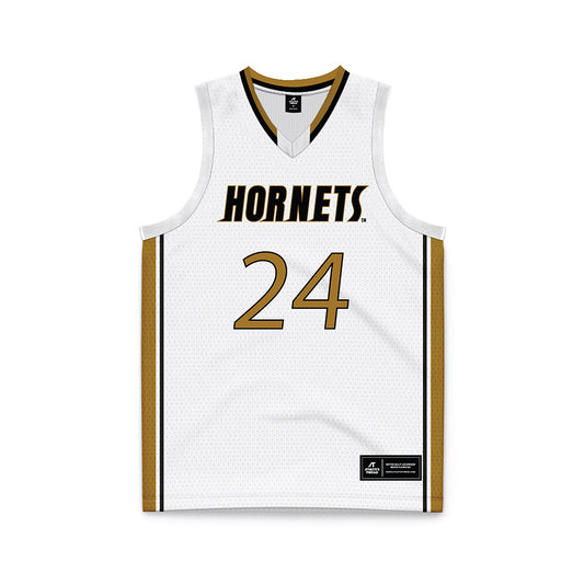 Emporia - NCAA Men's Basketball : Will Cravens - White Basketball Jersey-0