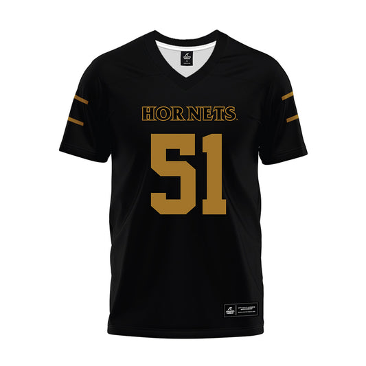 Emporia - NCAA Football : Koby Le - Black Premium Football Jersey-0