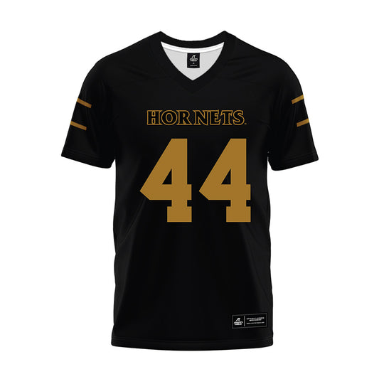 Emporia - NCAA Football : Tanner Dobeck - Black Premium Football Jersey-0