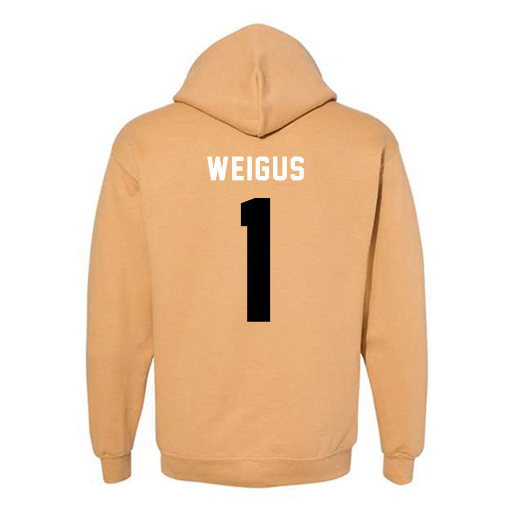 Emporia - NCAA Men's Basketball : Jack Weigus - Classic Shersey Hooded Sweatshirt-1