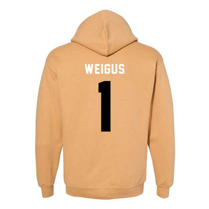 Emporia - NCAA Men's Basketball : Jack Weigus - Classic Shersey Hooded Sweatshirt-1