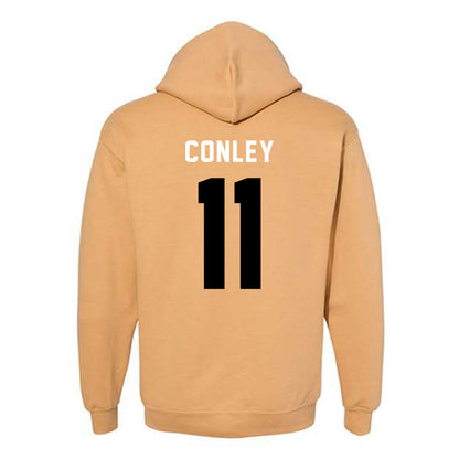 Emporia - NCAA Men's Basketball : Devin Conley - Classic Shersey Hooded Sweatshirt-1
