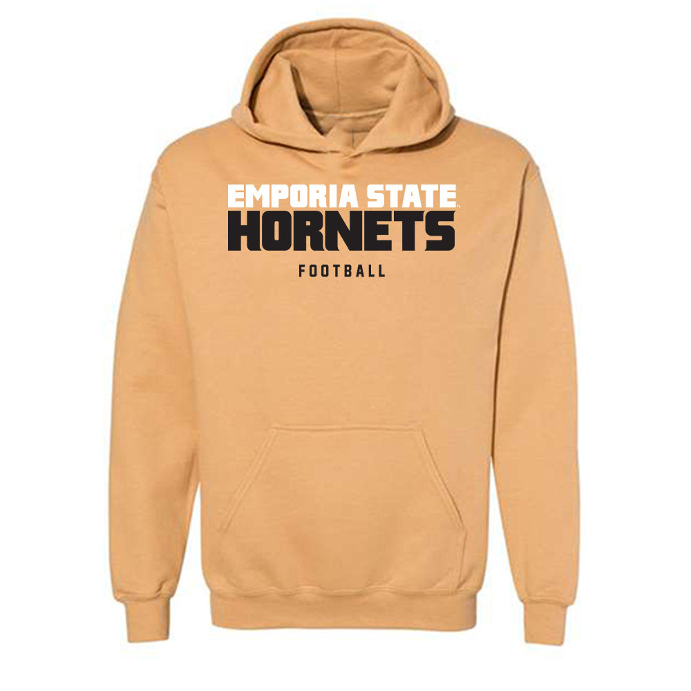 Emporia - NCAA Football : Nate Benford - Classic Shersey Hooded Sweatshirt-0