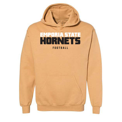 Emporia - NCAA Football : Nate Benford - Classic Shersey Hooded Sweatshirt-0