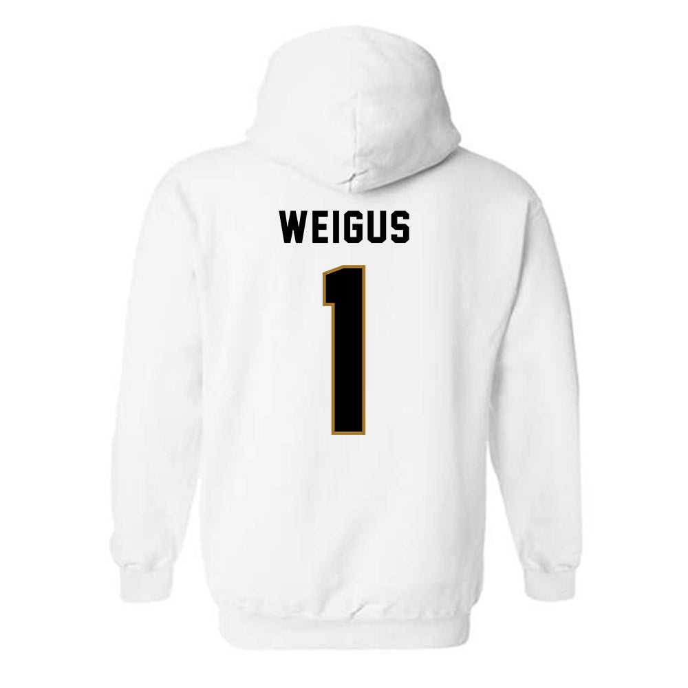 Emporia - NCAA Men's Basketball : Jack Weigus - Classic Shersey Hooded Sweatshirt-1