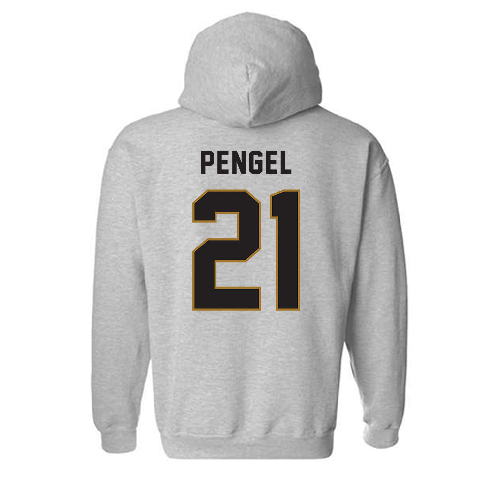 Emporia - NCAA Men's Basketball : Andrew Pengel - Classic Shersey Hooded Sweatshirt-1