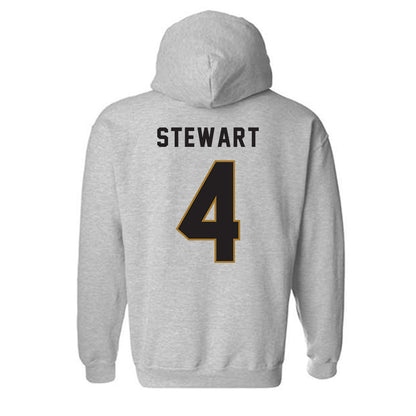 Emporia - NCAA Men's Basketball : Sheldon Stewart - Classic Shersey Hooded Sweatshirt-1