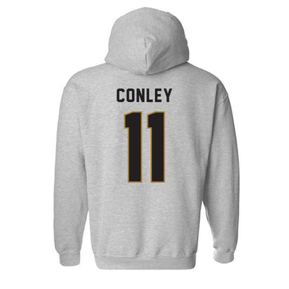 Emporia - NCAA Men's Basketball : Devin Conley - Classic Shersey Hooded Sweatshirt-1