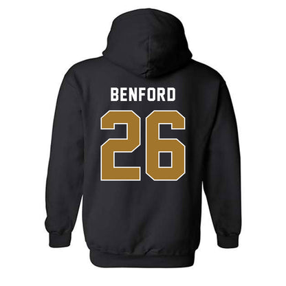 Emporia - NCAA Football : Nate Benford - Classic Shersey Hooded Sweatshirt-1