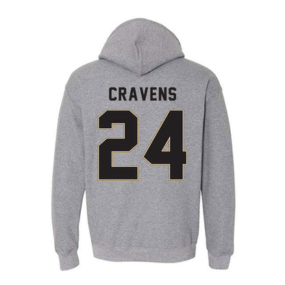 Emporia - NCAA Men's Basketball : Will Cravens - Classic Shersey Hooded Sweatshirt-1