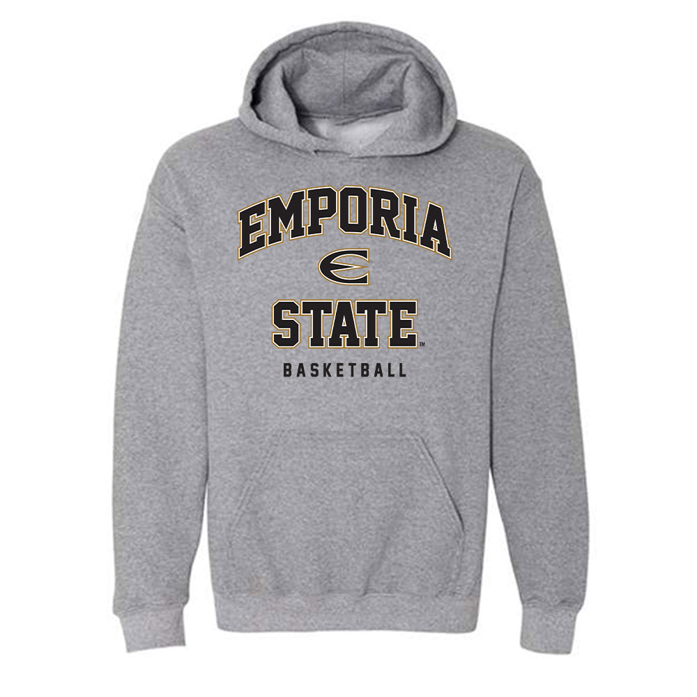 Emporia - NCAA Men's Basketball : Eli Stokes - Classic Shersey Hooded Sweatshirt-0