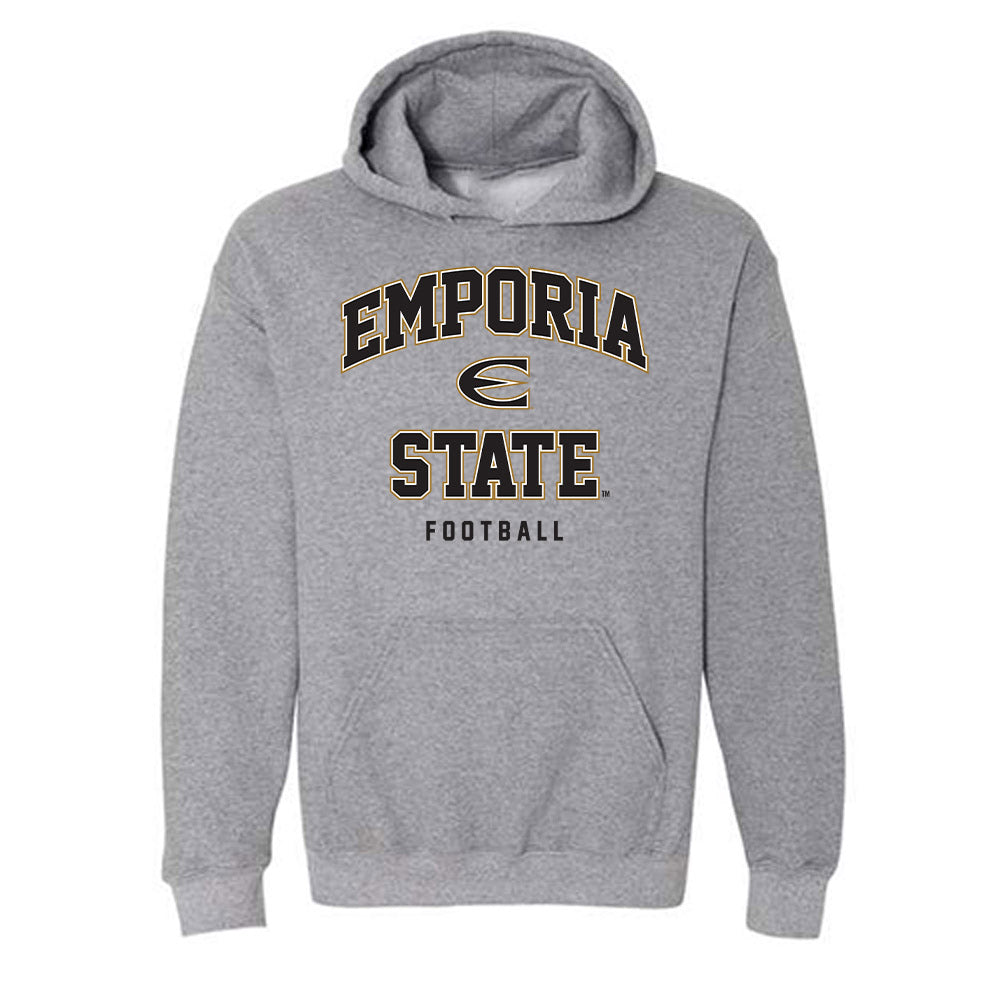 Emporia - NCAA Football : Nate Benford - Classic Shersey Hooded Sweatshirt-0